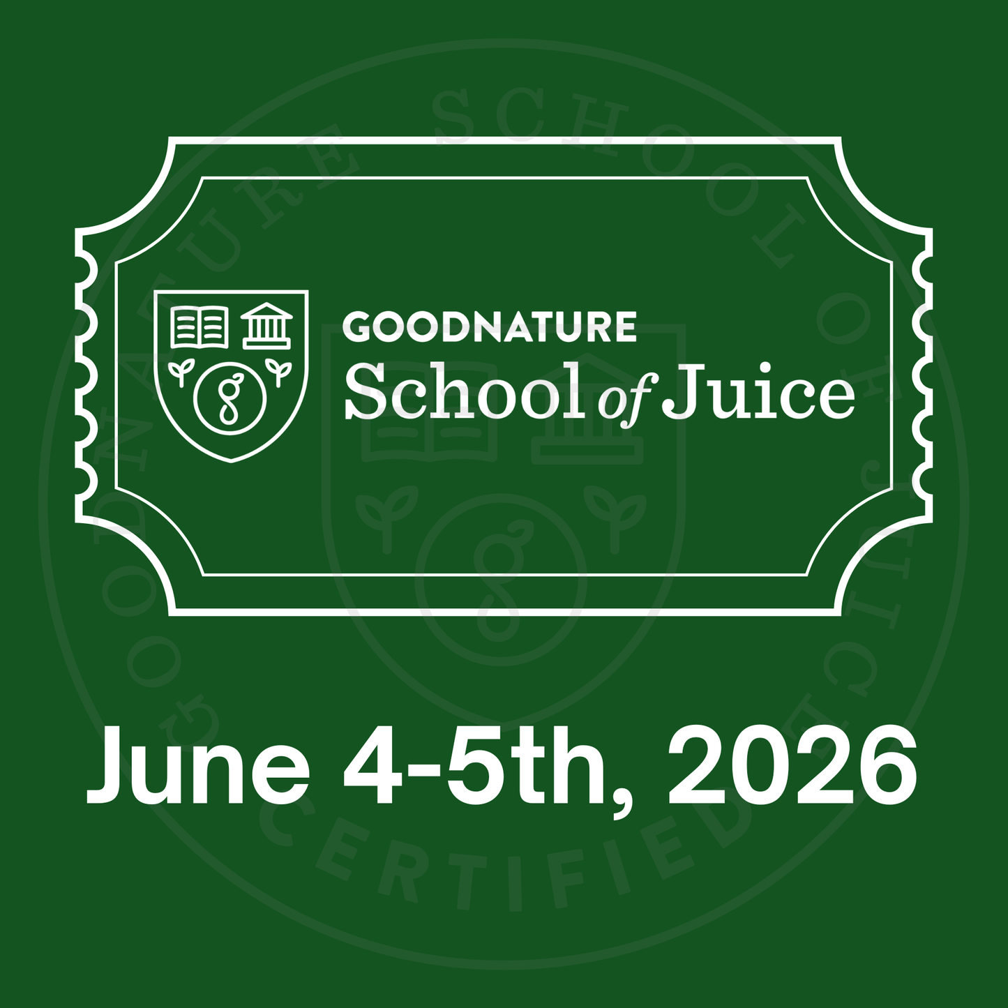 School of Juice Live Sessions - 1 Enrollment