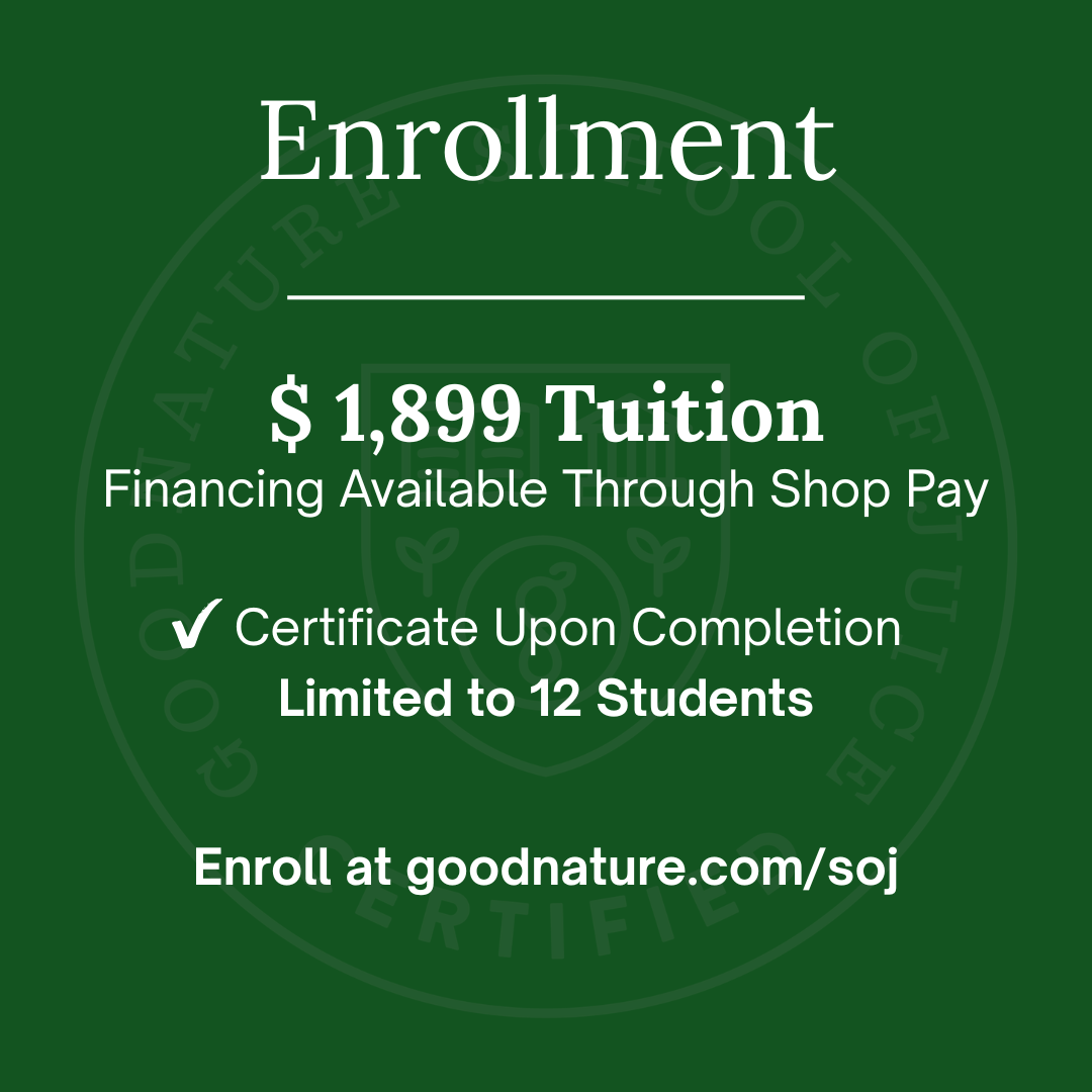 School of Juice Live Sessions - 1 Enrollment